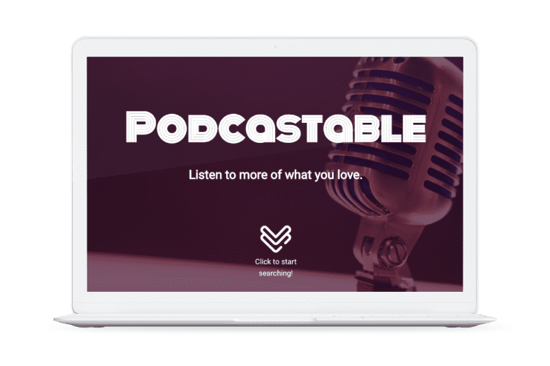 Podcastable Project Mockup